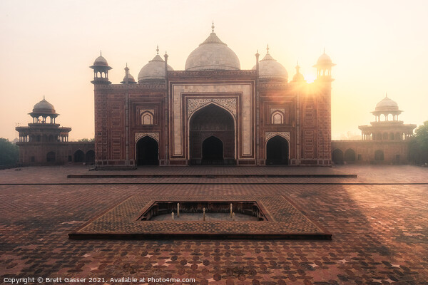 Taj Mahal Jawab Picture Board by Brett Gasser