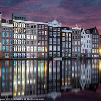 Buy canvas prints of Amsterdam Damrak by Brett Gasser