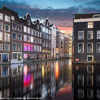 Buy canvas prints of Canals of Amsterdam by Brett Gasser