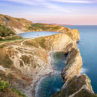 Buy canvas prints of Lulworth Cove & Stair Hole by Brett Gasser