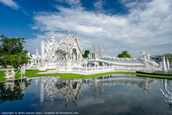 Wat Rong Khun - White Temple Picture Board by Brett Gasser