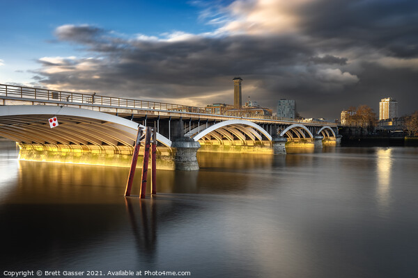 Grosvenor Bridge Picture Board by Brett Gasser