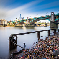 Buy canvas prints of Southwark Bridge by Brett Gasser