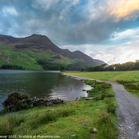 Buy canvas prints of Buttermere Track by Brett Gasser