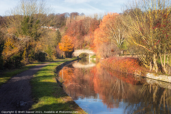 Kennet and Avon Canal Picture Board by Brett Gasser