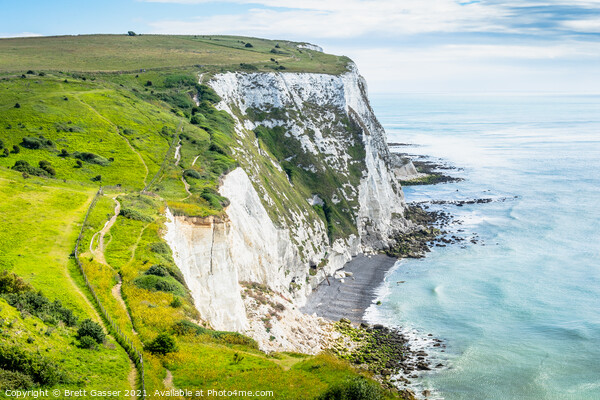 White Cliffs Of Dover  Picture Board by Brett Gasser