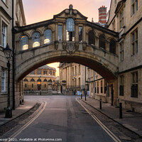 Buy canvas prints of Oxford Hertford Bridge (Bridge Of Sighs) by Brett Gasser