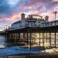 Buy canvas prints of Brighton Palace Pier by Brett Gasser