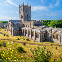 Buy canvas prints of St Davids Cathedral  by Brett Gasser