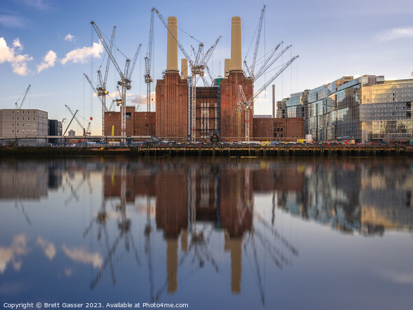 Battersea Power Station Picture Board by Brett Gasser