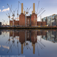 Buy canvas prints of Battersea Power Station by Brett Gasser