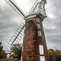 Buy canvas prints of Dereham Windmill by GJS Photography Artist