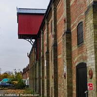 Buy canvas prints of The Maltings Front Side View by GJS Photography Artist