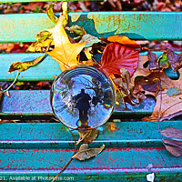 Buy canvas prints of Picture in Picture of the Taker In Autumn by GJS Photography Artist