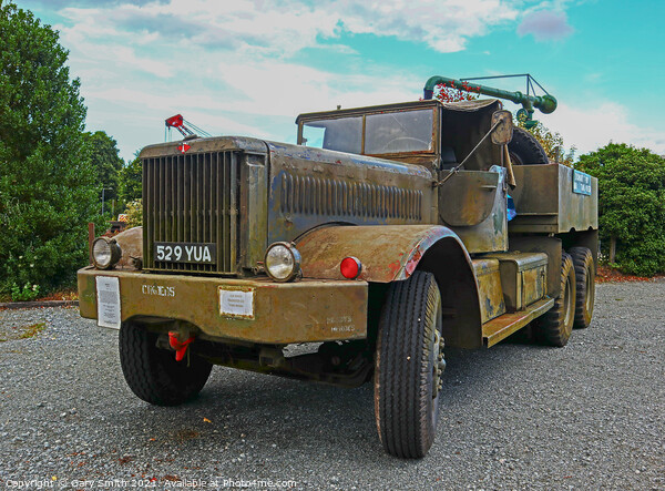 M19 Tank Mover Picture Board by GJS Photography Artist