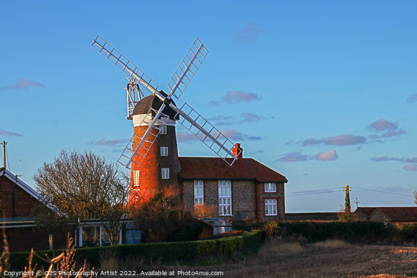 Weybourne Windmill Norfolk Coast Picture Board by GJS Photography Artist