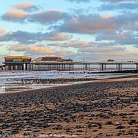 Buy canvas prints of Cromer Pier From The Beech by GJS Photography Artist