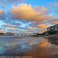 Buy canvas prints of Cromer Reflections by GJS Photography Artist