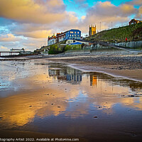 Buy canvas prints of Cromer Along Clifftop and Reflections by GJS Photography Artist