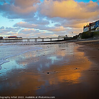 Buy canvas prints of Cromer Sunset by GJS Photography Artist