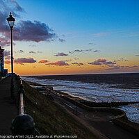 Buy canvas prints of Cromer Sunset  by GJS Photography Artist