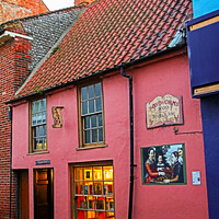 Buy canvas prints of Bookworms Book Shop by GJS Photography Artist