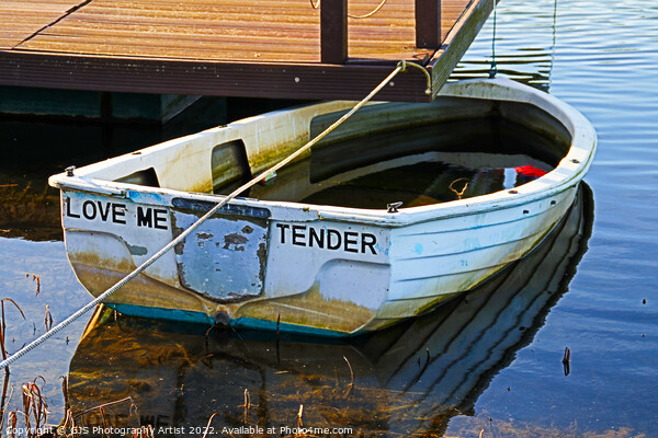 Love Me Tender Sinking Picture Board by GJS Photography Artist