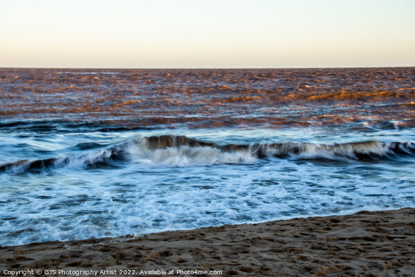 Breaking Waves Picture Board by GJS Photography Artist