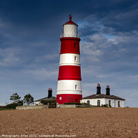 Buy canvas prints of Happisburgh Red and White  by GJS Photography Artist
