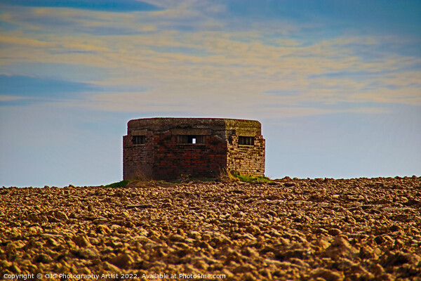 Pillbox from WW2 Picture Board by GJS Photography Artist