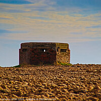 Buy canvas prints of Pillbox from WW2 by GJS Photography Artist