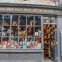Buy canvas prints of The Shop That Must Not Be Named by GJS Photography Artist