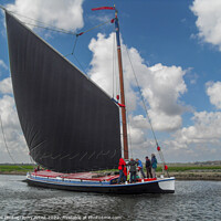 Buy canvas prints of Majestic Wherry Albion by GJS Photography Artist