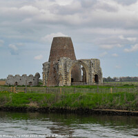 Buy canvas prints of St Benet's Abbey  by GJS Photography Artist