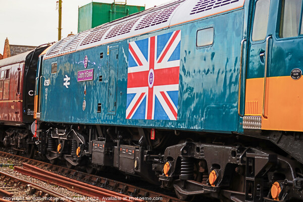  County of Essex Livery Queen's Platinum Jubilee Picture Board by GJS Photography Artist