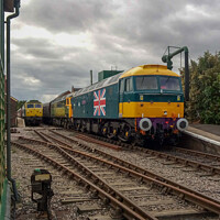 Buy canvas prints of County of Essex and 2 Other Locos by GJS Photography Artist