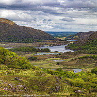 Buy canvas prints of Ladies View to Upper Lake, Kerry, Ireland by Christian Lademann