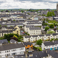 Buy canvas prints of Kilkenny with St. Mary's Cathedral, Ireland by Christian Lademann