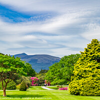 Buy canvas prints of garden of Muckross House, Killarney, County Kerry, by Christian Lademann