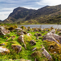 Buy canvas prints of Scenery at Black Lake in the Gap of Dunloe, Kerry, by Christian Lademann
