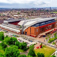 Buy canvas prints of Anfield  by THE WAY I SEE LIVERPOOL