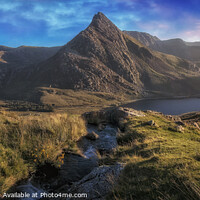 Buy canvas prints of Tryfan Mountain by philip kennedy