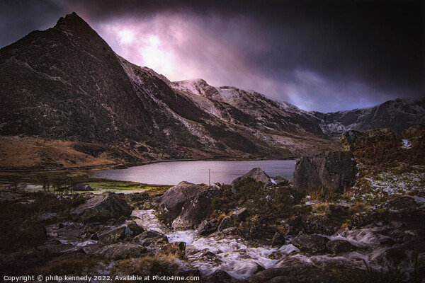 Ogwen Valley Picture Board by philip kennedy