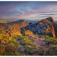 Buy canvas prints of The Roaches by philip kennedy