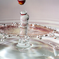 Buy canvas prints of Water Drop Collision  by Antonio Ribeiro