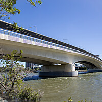Buy canvas prints of Go Between Bridge over the Brisbane River by Antonio Ribeiro