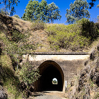 Buy canvas prints of Yimbun Railway Tunnel Heritage Listed by Antonio Ribeiro
