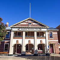 Buy canvas prints of Toowoomba Soldiers Memorial Hall Heritage-Listed Building by Antonio Ribeiro