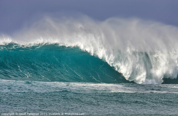 Breaking Wave Picture Board by Geoff Tydeman