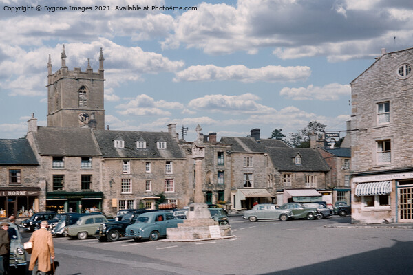 Stow on the Wold Cotswolds 1950s Picture Board by Bygone Images